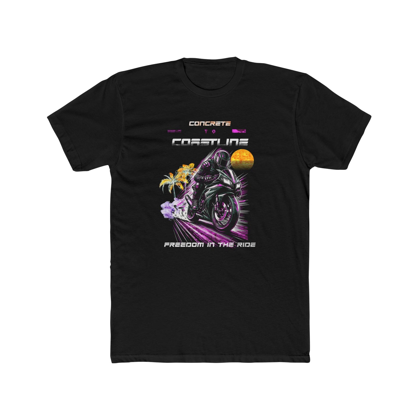 Motorcycle Freedom Unisex Tee, Perfect for Riders, Gifts for Him, Adventure Enthusiasts, Casual Wear, Street Style Shirt - GritPalm Collective