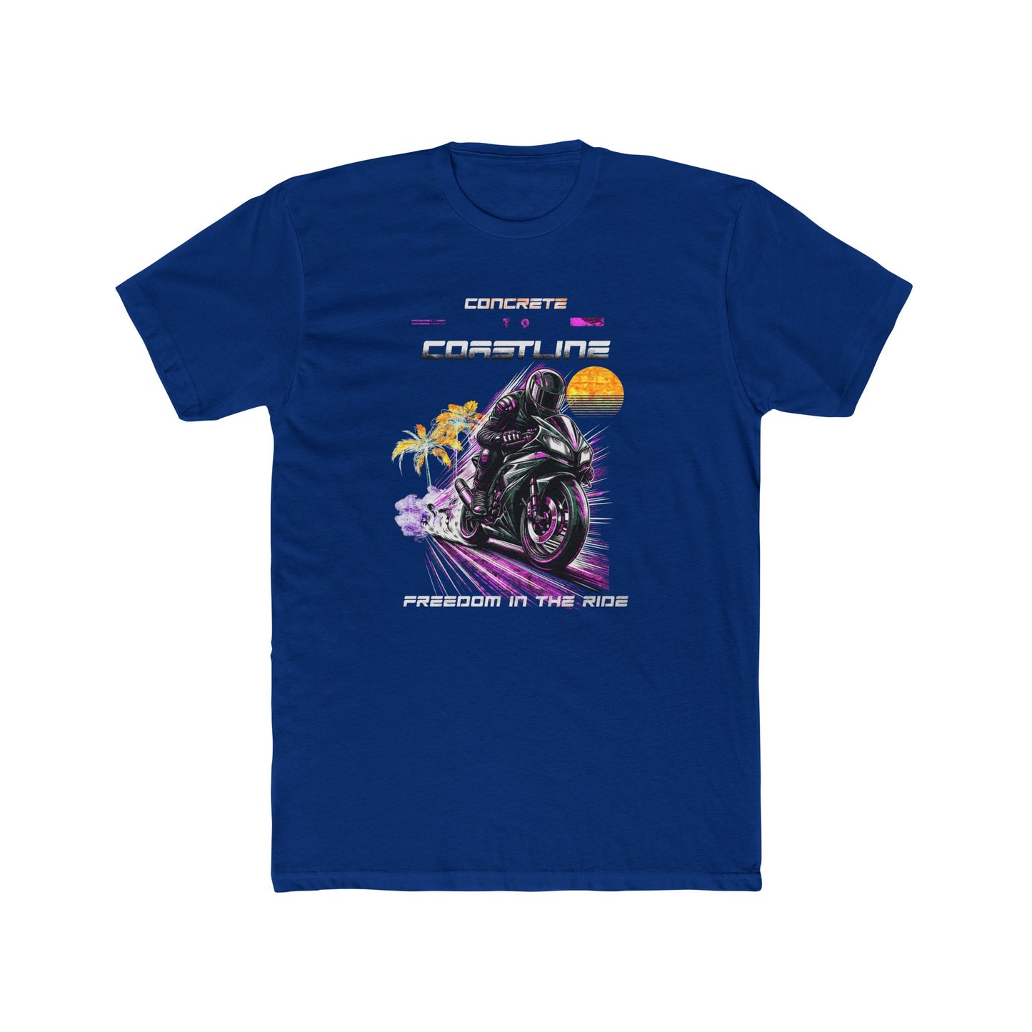 Motorcycle Freedom Unisex Tee, Perfect for Riders, Gifts for Him, Adventure Enthusiasts, Casual Wear, Street Style Shirt - GritPalm Collective