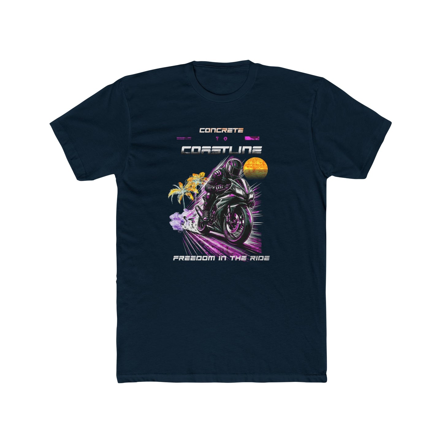 Motorcycle Freedom Unisex Tee, Perfect for Riders, Gifts for Him, Adventure Enthusiasts, Casual Wear, Street Style Shirt - GritPalm Collective