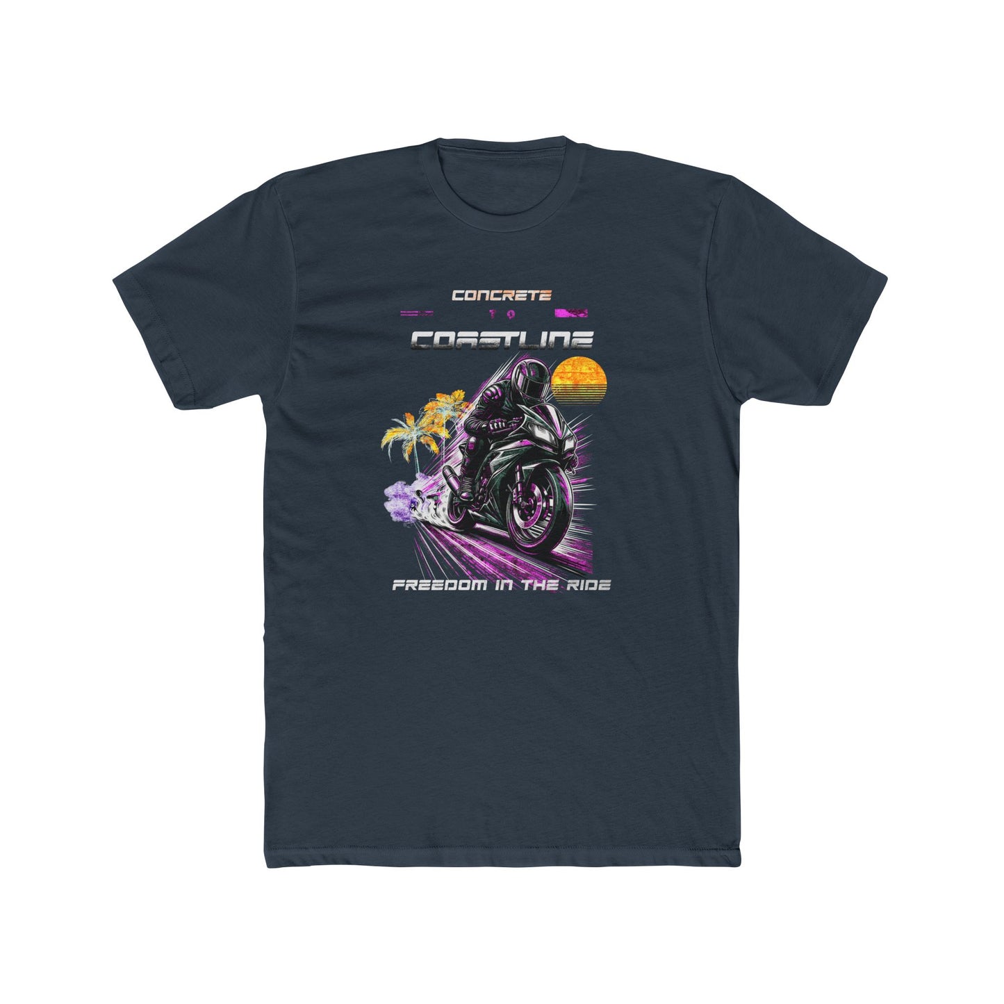 Motorcycle Freedom Unisex Tee, Perfect for Riders, Gifts for Him, Adventure Enthusiasts, Casual Wear, Street Style Shirt - GritPalm Collective