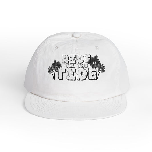 "Ride Till The Tide" Surf Cap for Beach Lovers, Summer Style, Water Sports, Casual Wear, Gift Idea - GritPalm Collective