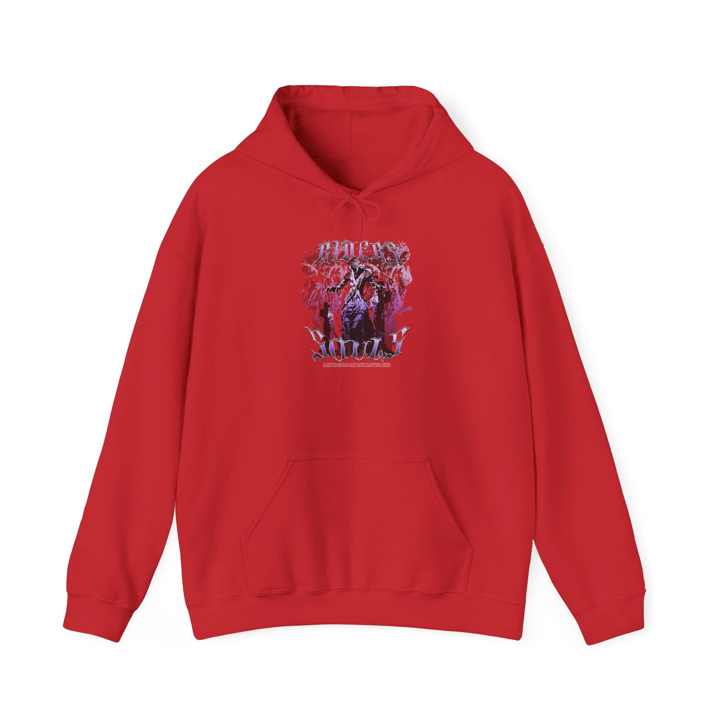 Riders Souls Hoodie, Unisex Hooded Sweatshirt, Cozy Warm Pullover, Grunge Casual Style, Perfect for Halloween - GritPalm Collective
