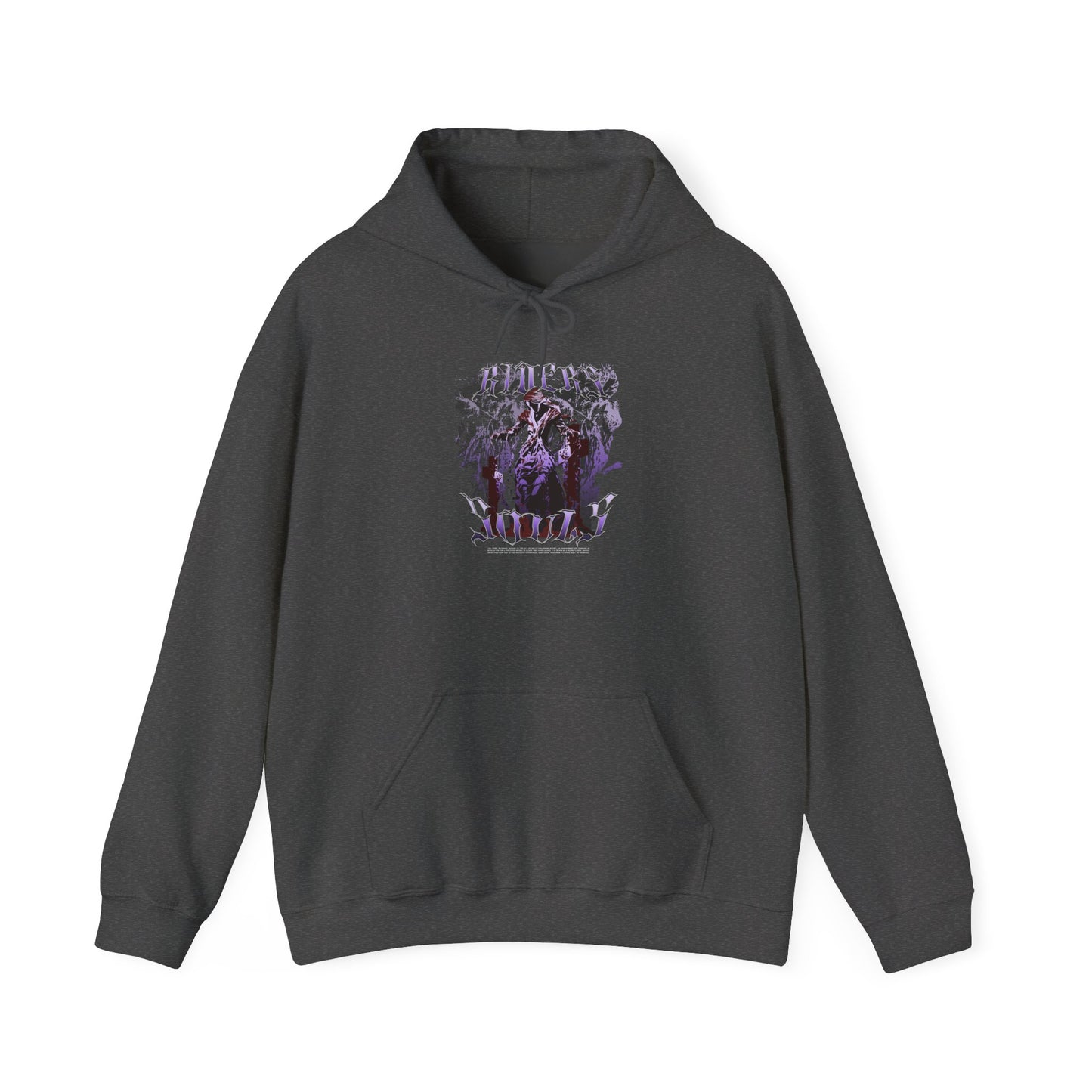Riders Souls Hoodie, Unisex Hooded Sweatshirt, Cozy Warm Pullover, Grunge Casual Style, Perfect for Halloween - GritPalm Collective