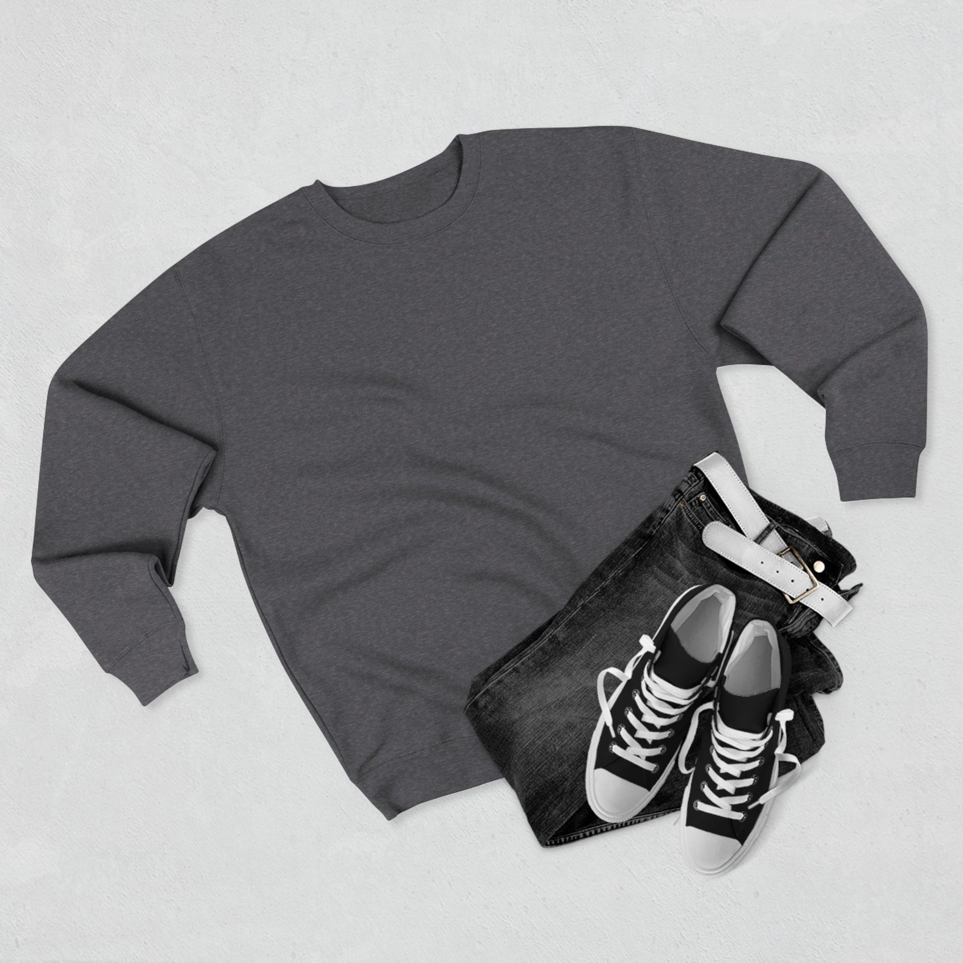3AM Angels Crewneck Sweatshirt | Cozy Streetwear Gift, Casual Outfit, Fall Fashion, Graphic Tee Alternative - GritPalm Collective