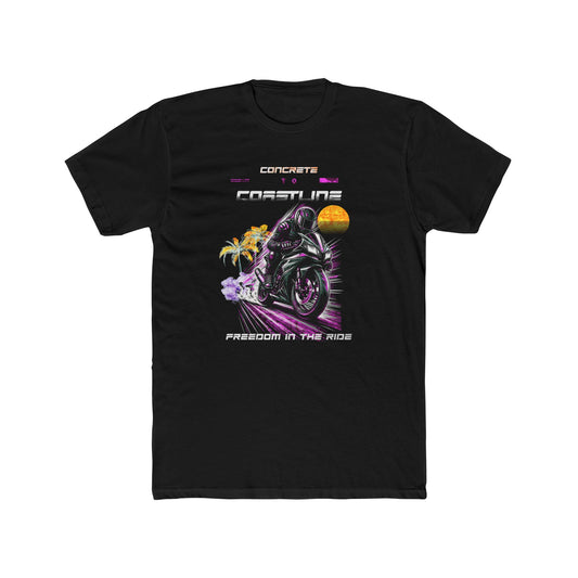 Motorcycle Freedom Unisex Tee, Perfect for Riders, Gifts for Him, Adventure Enthusiasts, Casual Wear, Street Style Shirt - GritPalm Collective