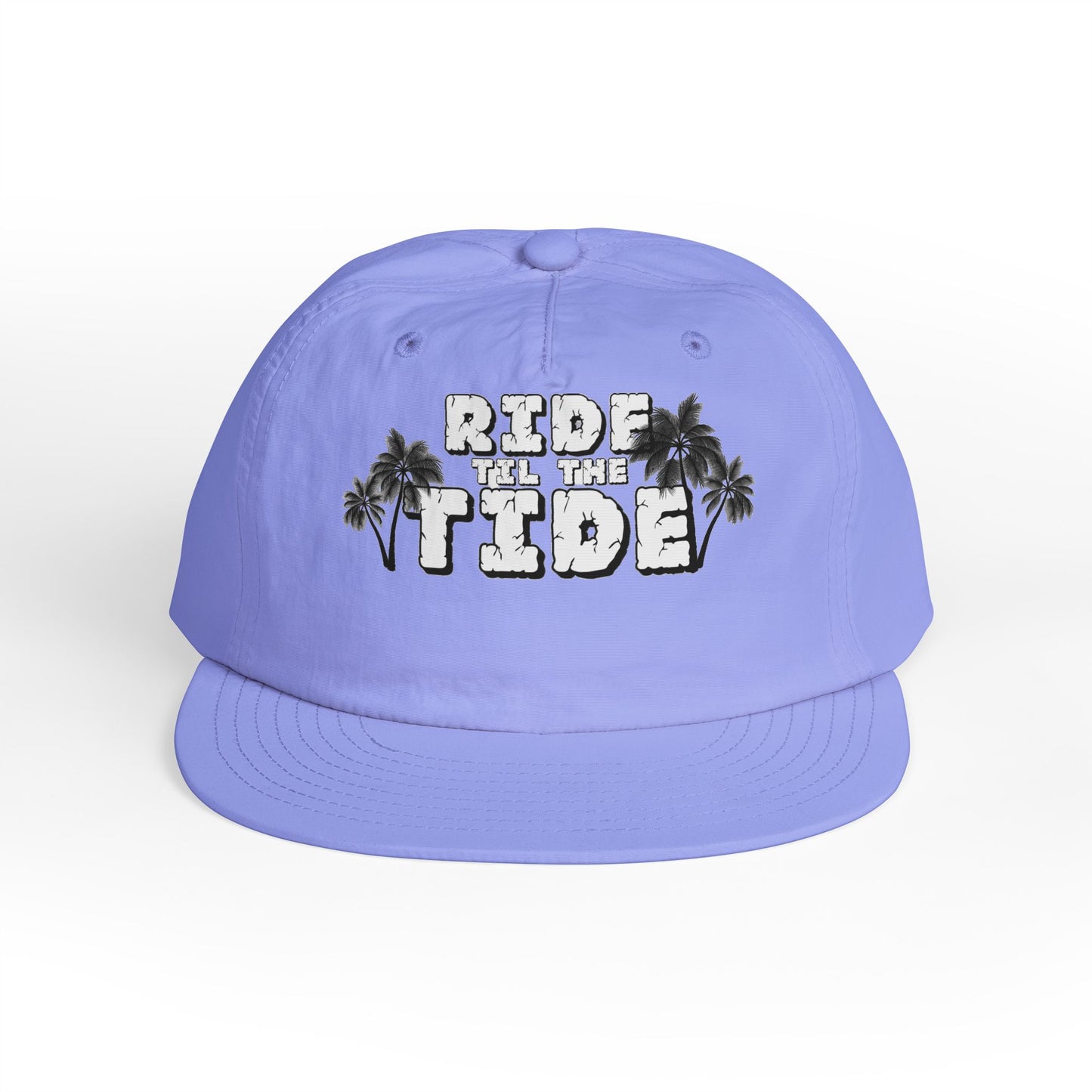 "Ride Till The Tide" Surf Cap for Beach Lovers, Summer Style, Water Sports, Casual Wear, Gift Idea - GritPalm Collective