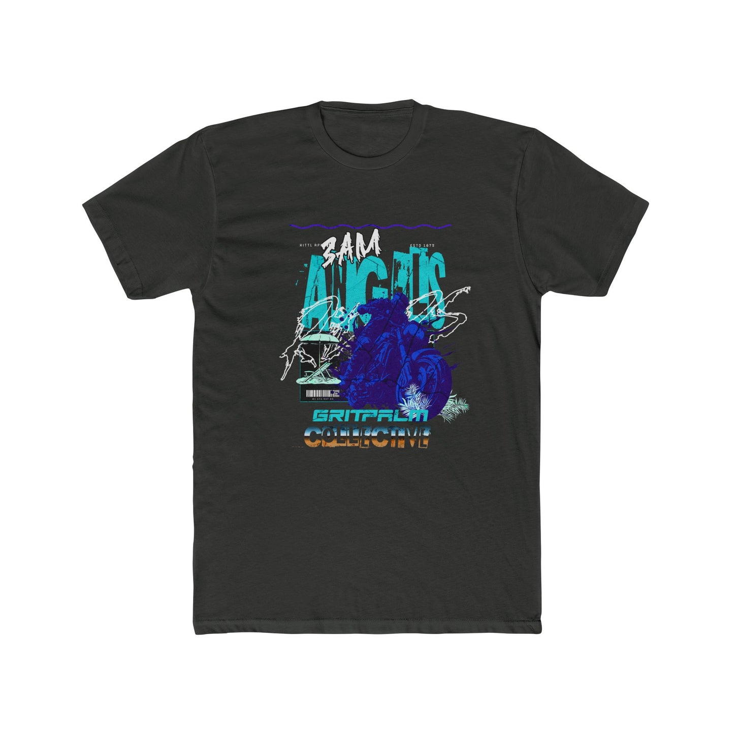 3AM Angels Graphic Tee, Unisex Cotton Crew Tee, Streetwear Fashion, Casual Summer Style, Gift for Art Lovers, Trendy Everyday Wear - GritPalm Collective