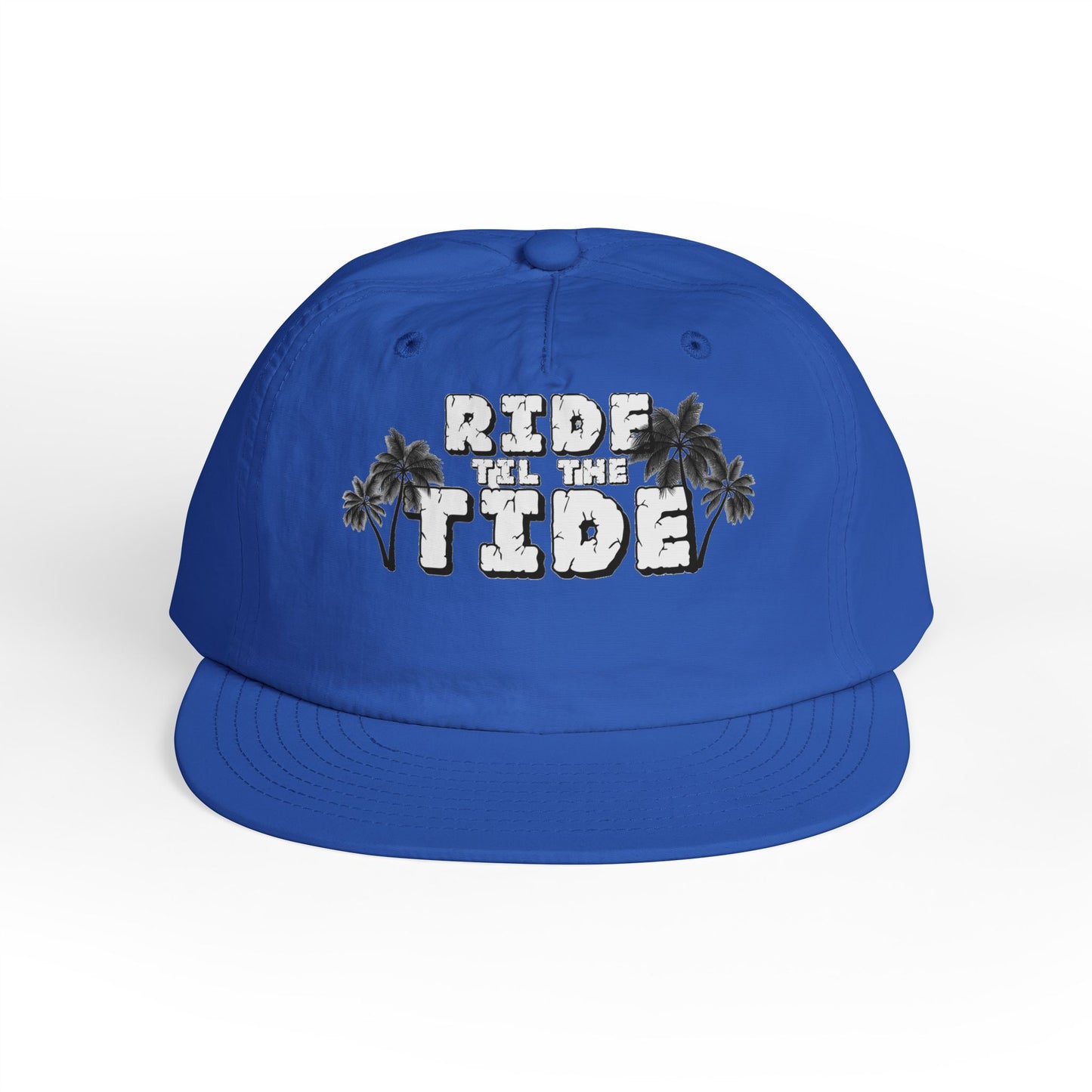 "Ride Till The Tide" Surf Cap for Beach Lovers, Summer Style, Water Sports, Casual Wear, Gift Idea - GritPalm Collective