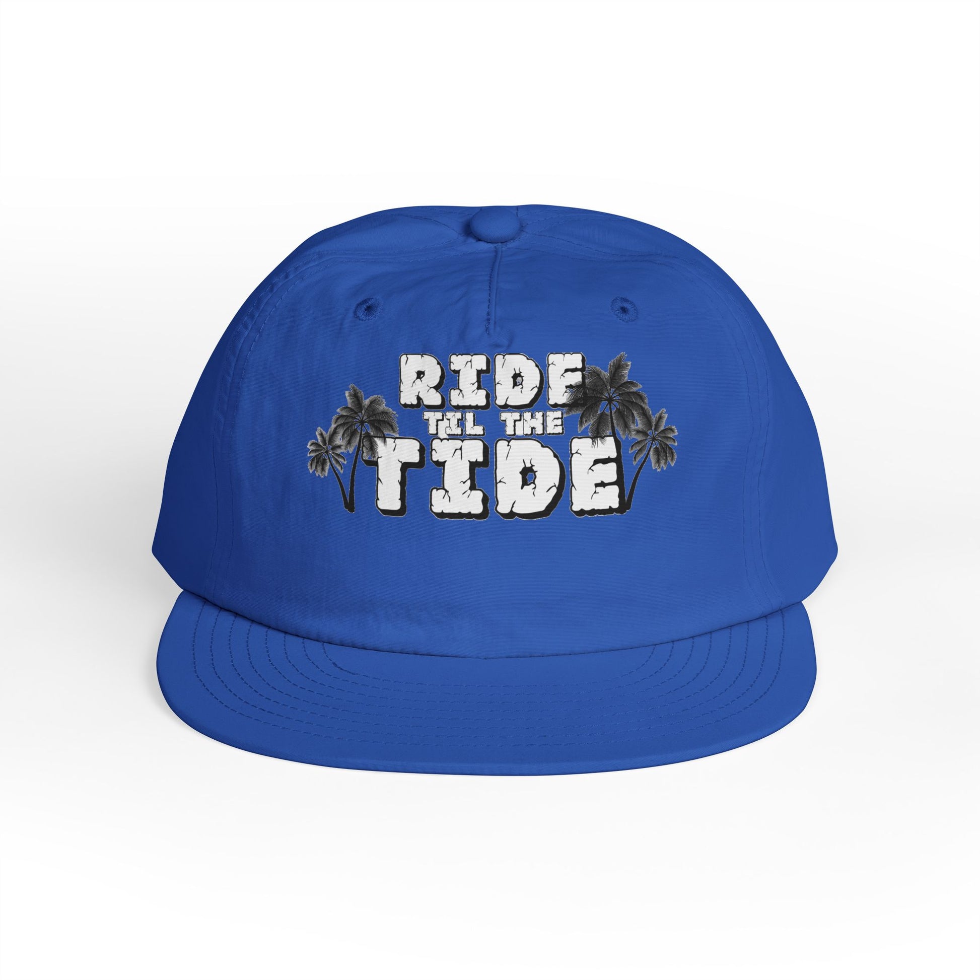 "Ride Till The Tide" Surf Cap for Beach Lovers, Summer Style, Water Sports, Casual Wear, Gift Idea - GritPalm Collective
