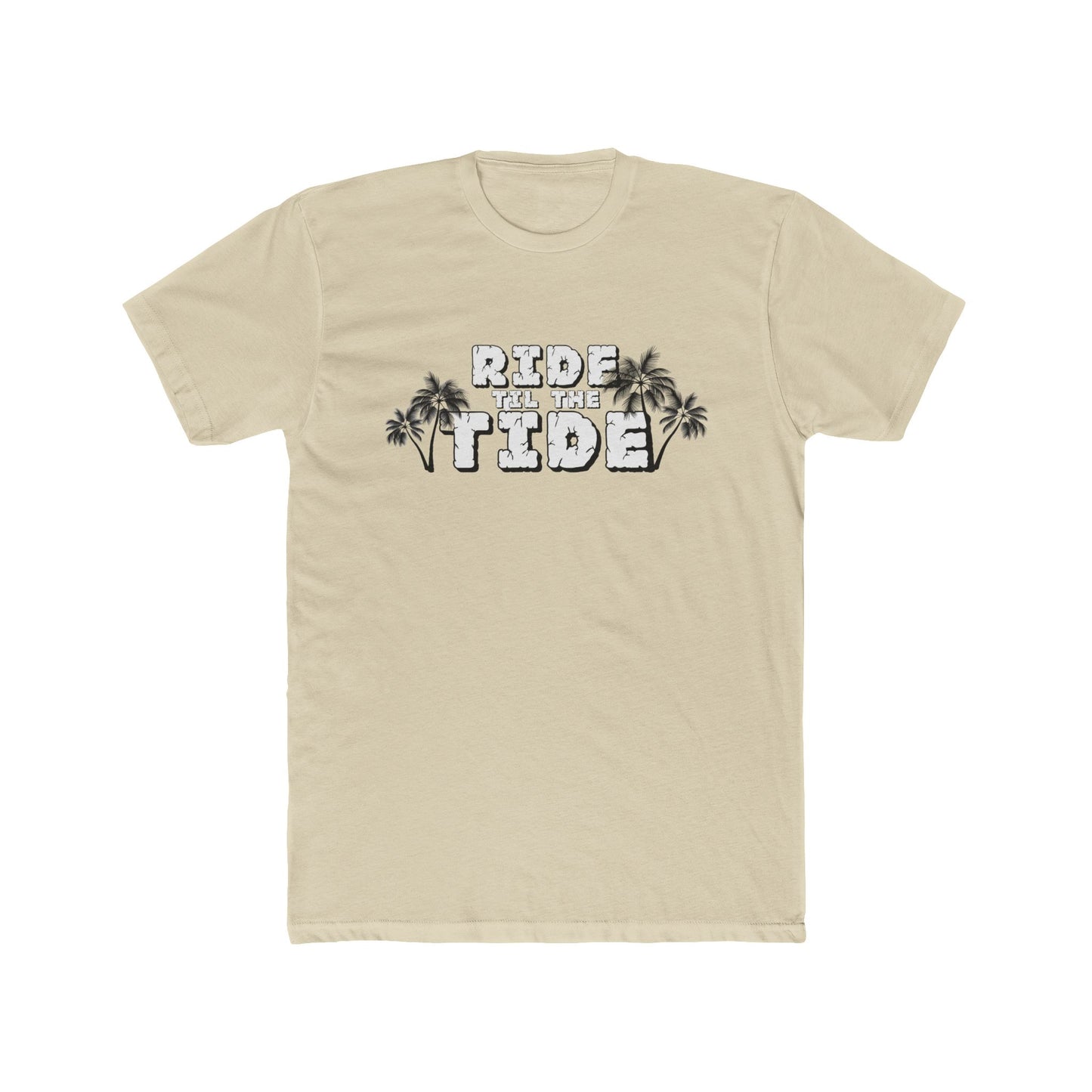 Ride Til the Tide Unisex Tee - Summer Vibes, Beachwear, Vacation Shirt, Ocean Lover Apparel, Casual Sand Tee - GritPalm Collective