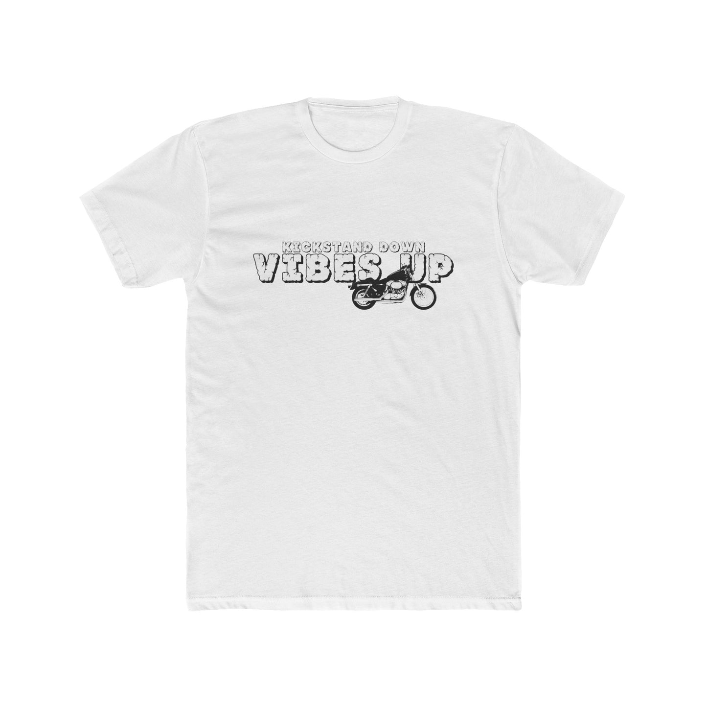 Vibes Up Unisex Cotton Crew Tee, Casual T-Shirt, Graphic Shirt for Everyday Wear, Gift for Friends, Summer Style, Unisex Shirt - GritPalm Collective