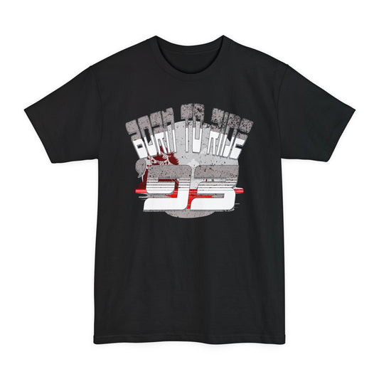 Born to Ride '93 in Monochrome Unisex T-Shirt - Cool Graphic Tee, Casual Wear, Gift for Bikers, Motorcycle Apparel, Everyday Comfort