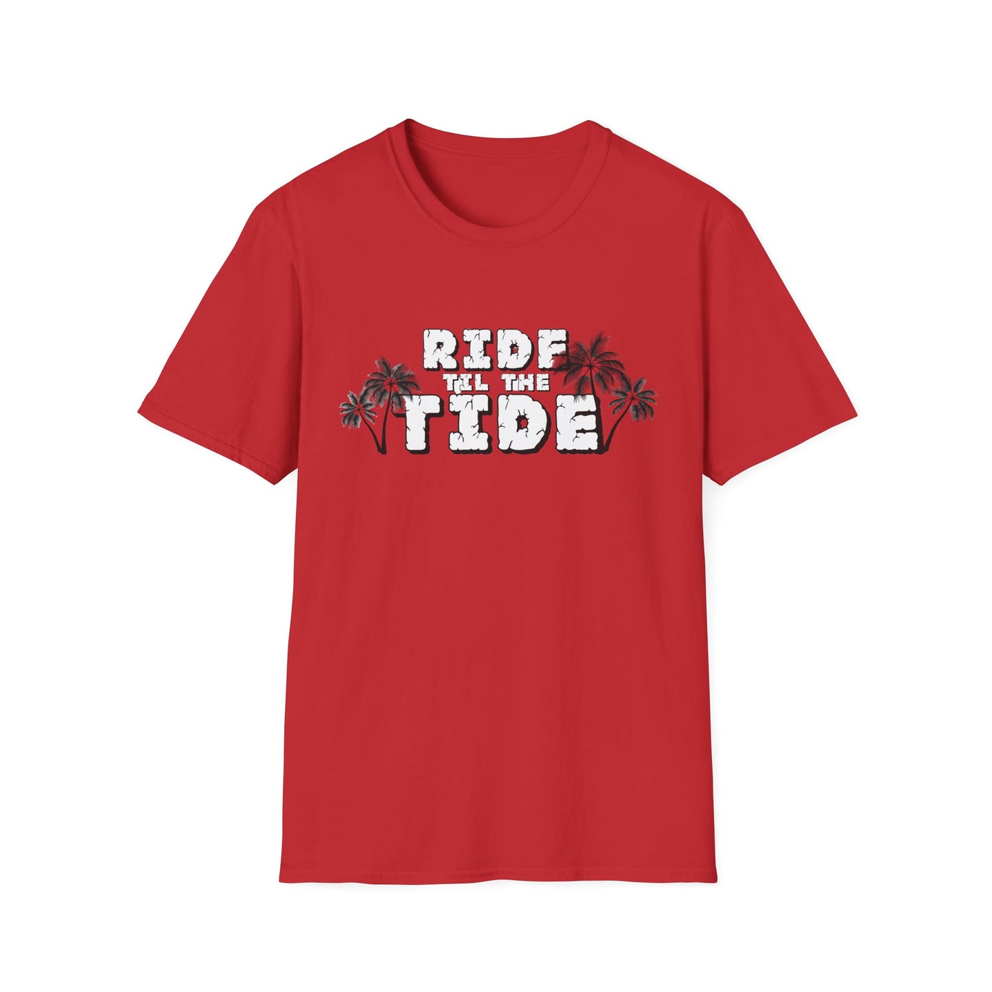 Ride Til the Tide Unisex T-Shirt – Beach Lover Gift, Summer Vibes, Casual Wear, Vacation Essentials, Surf Style Clothing - GritPalm Collective