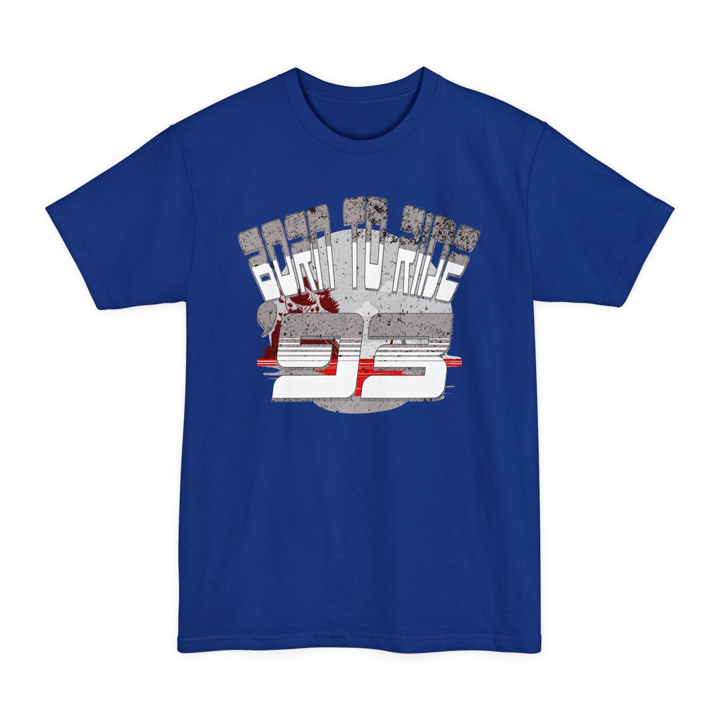 Born to Ride '93 in Monochrome Unisex T-Shirt - Cool Graphic Tee, Casual Wear, Gift for Bikers, Motorcycle Apparel, Everyday Comfort
