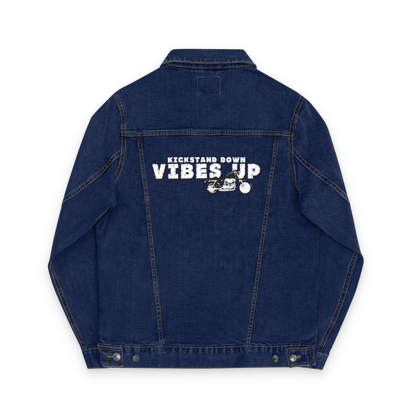 Cool Embroidered Unisex Denim Jacket, Trendy Jacket, Casual Wear, Gift for Her, Spring Fashion, Vintage Style - GritPalm Collective