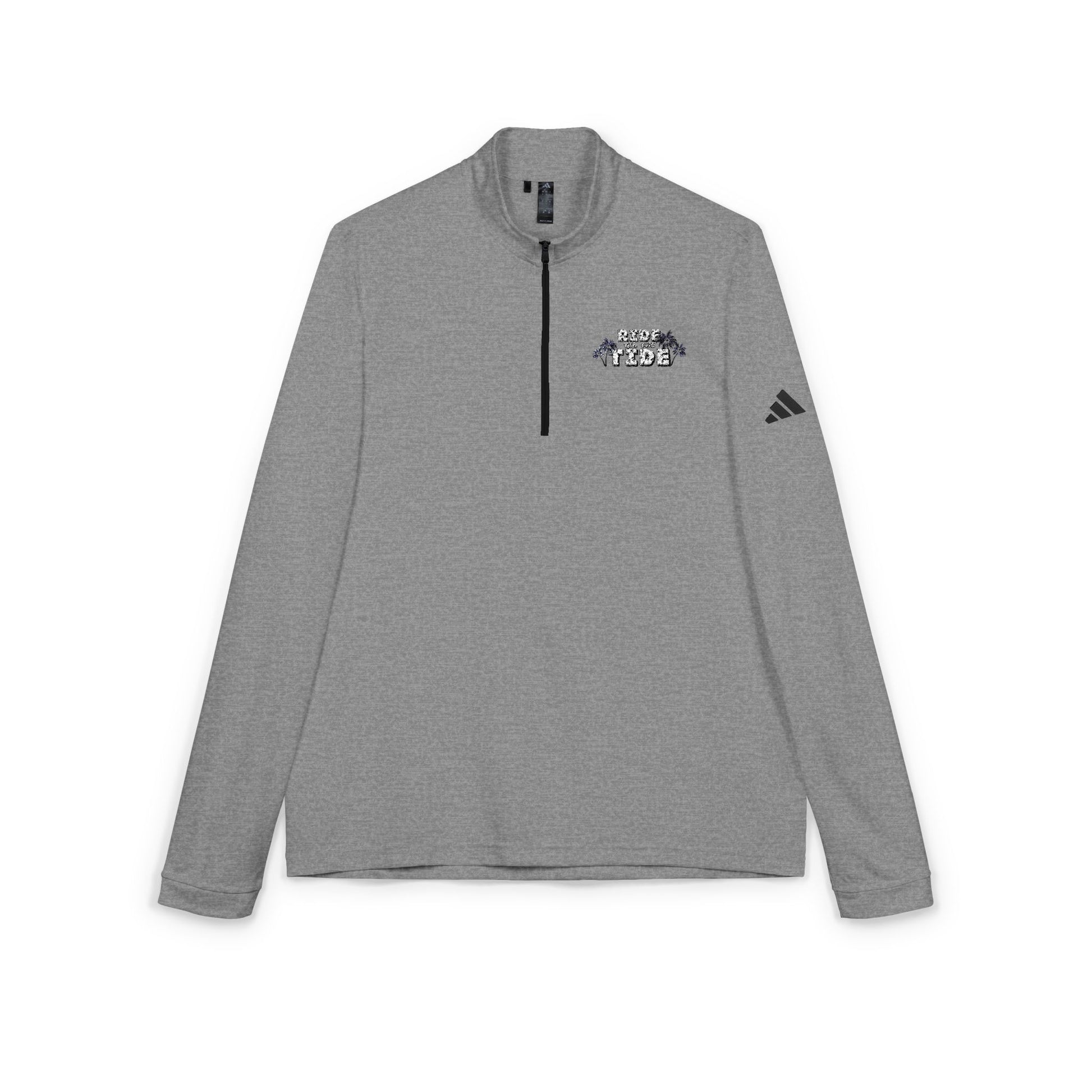 Adidas® Ride Til the Tide Quarter-Zip Pullover - Stylish Athletic Layer for Active Lifestyles, Gift for Sports Enthusiasts, Perfect for Fall/Winter - GritPalm Collective