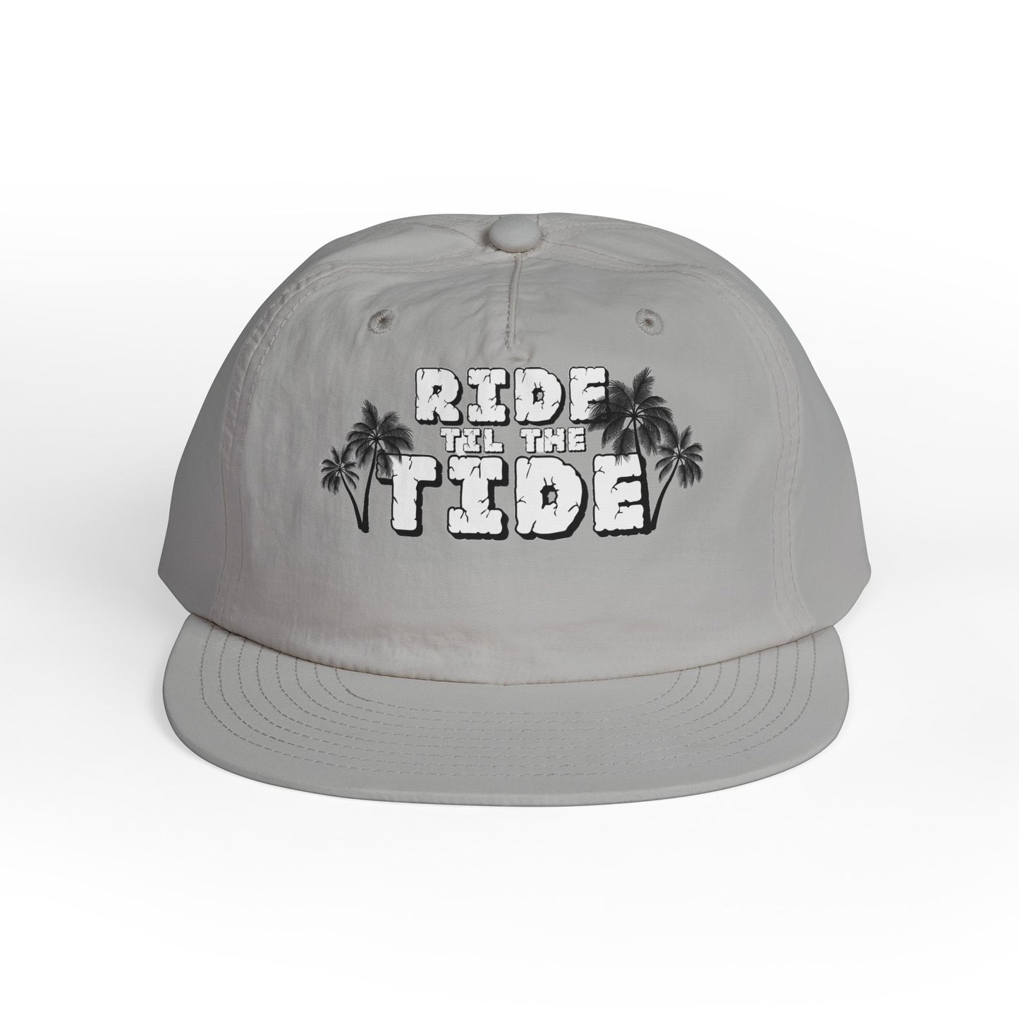 "Ride Till The Tide" Surf Cap for Beach Lovers, Summer Style, Water Sports, Casual Wear, Gift Idea - GritPalm Collective