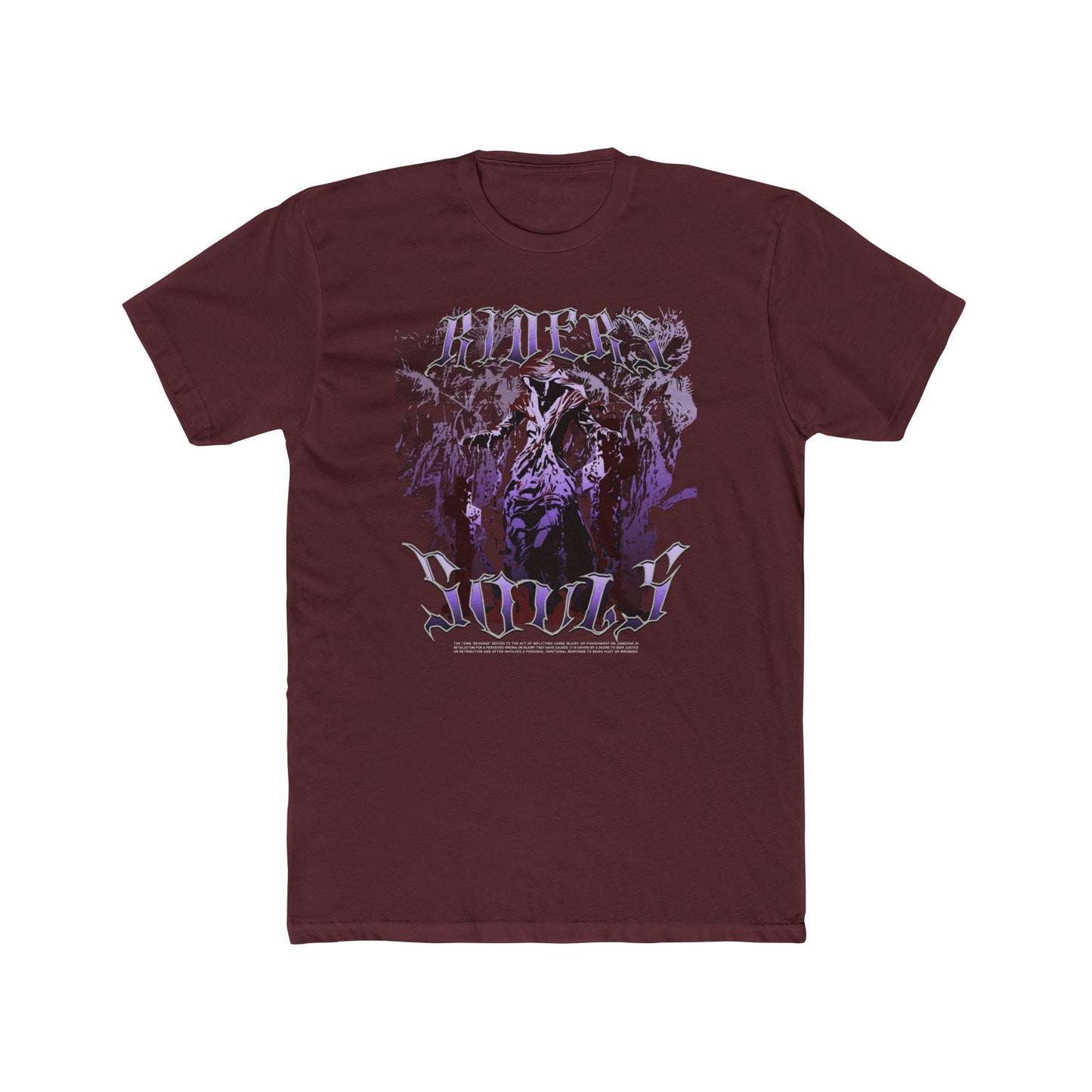 Riders Souls Unisex Cotton Crew Shirt, Edgy Fashion, Streetwear, Alternative Style, Unique Gift - GritPalm Collective