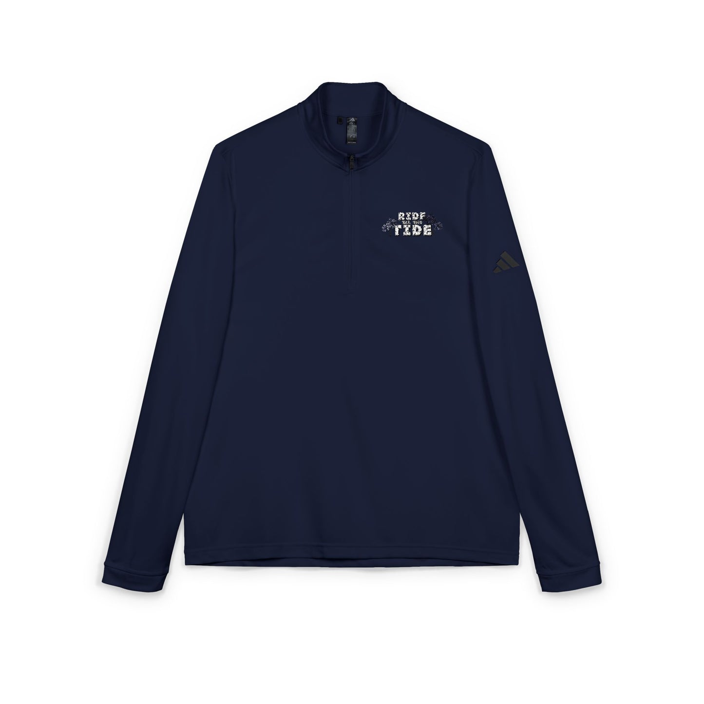 Adidas® Ride Til the Tide Quarter-Zip Pullover - Stylish Athletic Layer for Active Lifestyles, Gift for Sports Enthusiasts, Perfect for Fall/Winter - GritPalm Collective