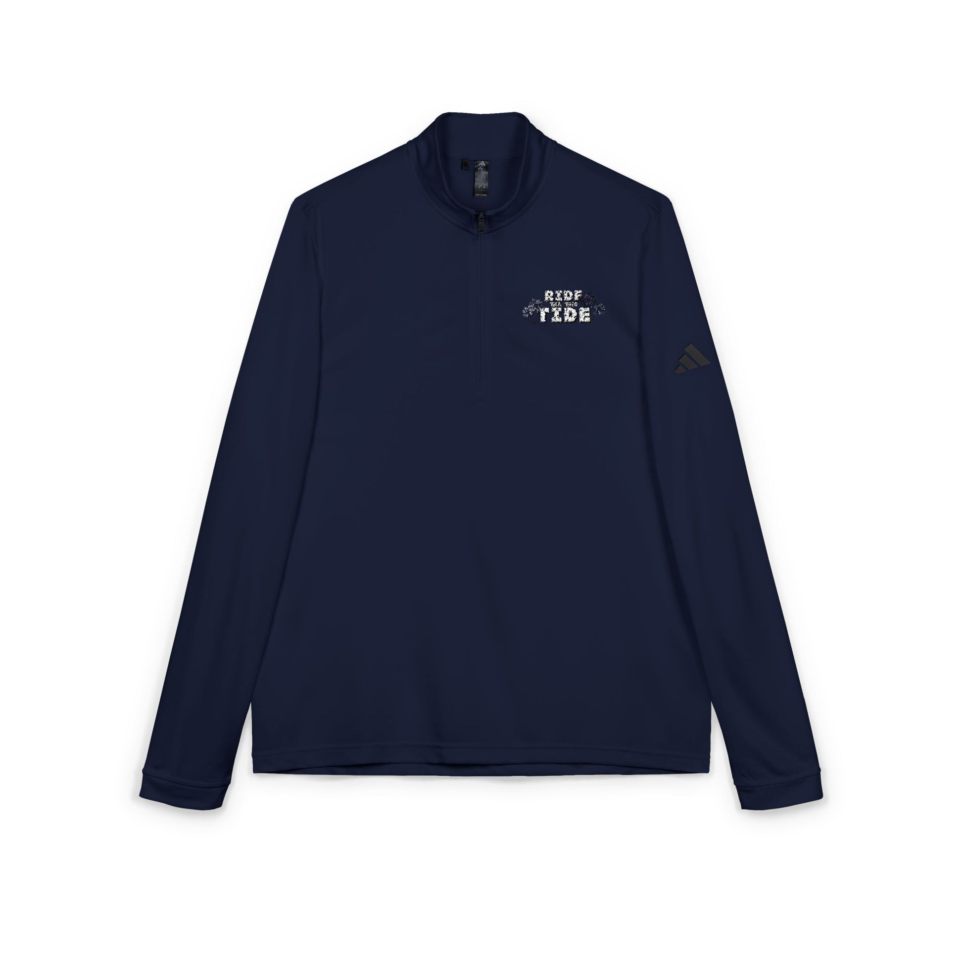 Adidas® Ride Til the Tide Quarter-Zip Pullover - Stylish Athletic Layer for Active Lifestyles, Gift for Sports Enthusiasts, Perfect for Fall/Winter - GritPalm Collective