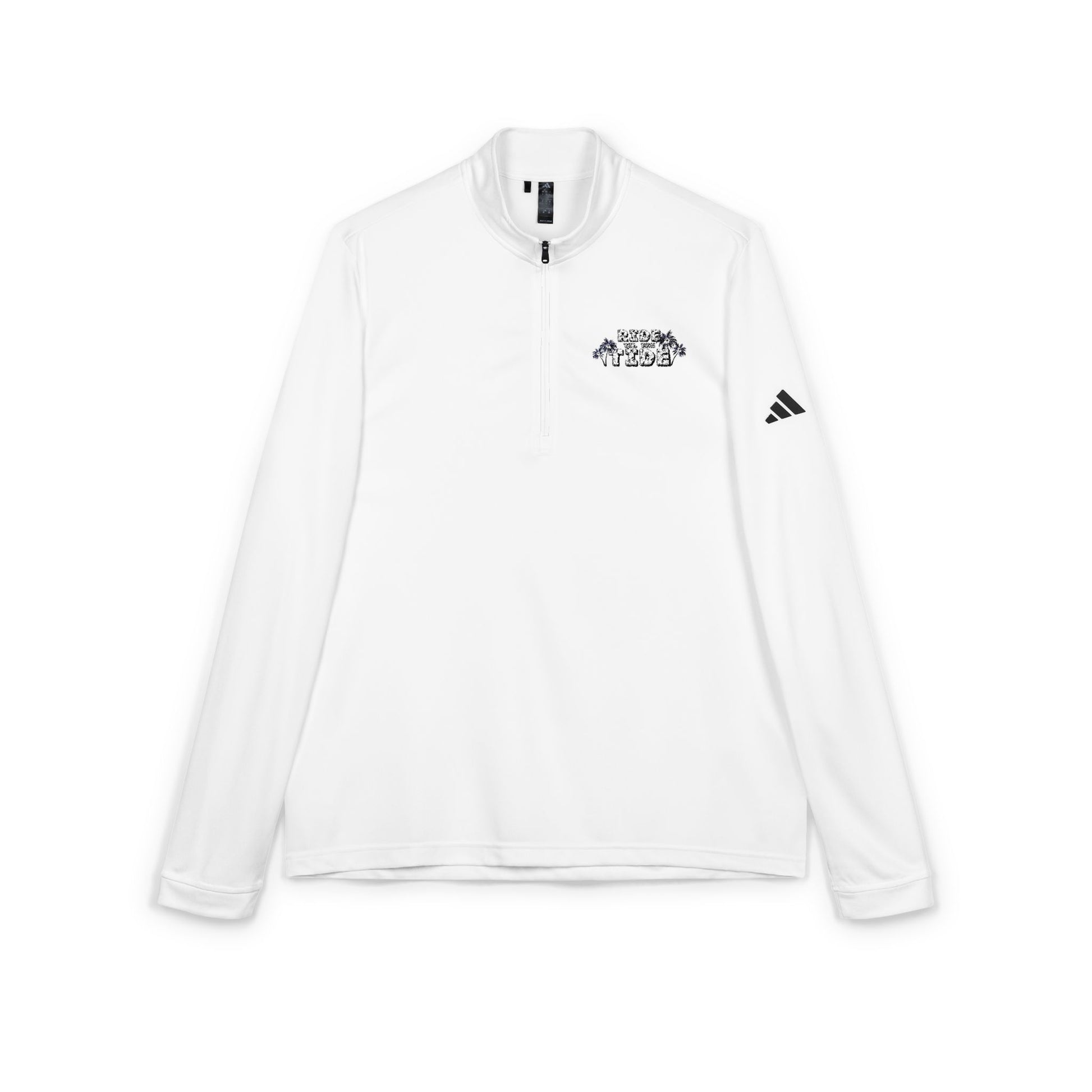 Adidas® Ride Til the Tide Quarter-Zip Pullover - Stylish Athletic Layer for Active Lifestyles, Gift for Sports Enthusiasts, Perfect for Fall/Winter - GritPalm Collective