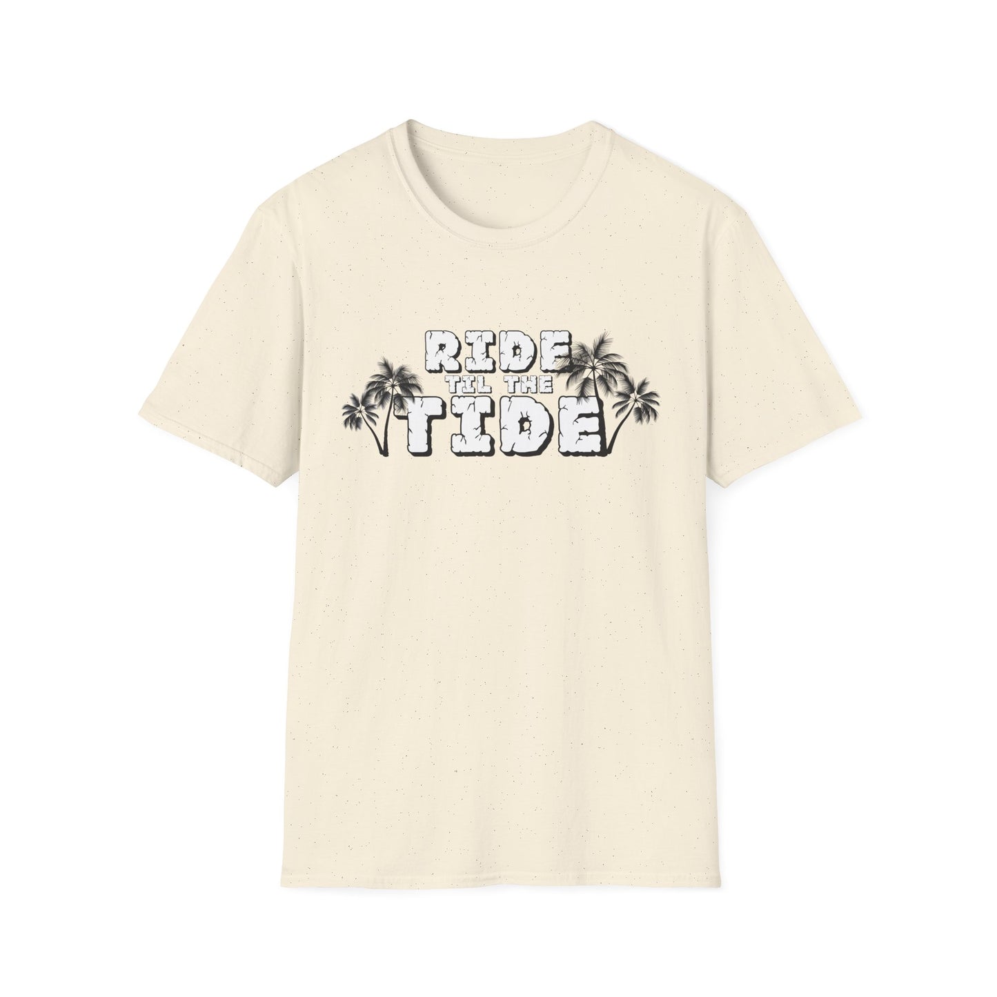 Ride Til the Tide Unisex T-Shirt – Beach Lover Gift, Summer Vibes, Casual Wear, Vacation Essentials, Surf Style Clothing - GritPalm Collective