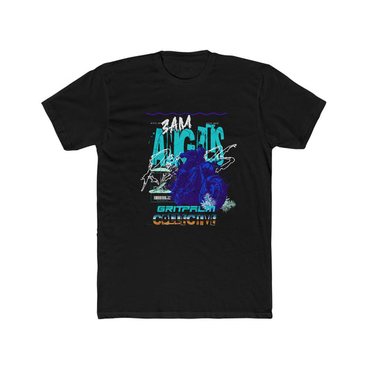 3AM Angels Graphic Tee, Unisex Cotton Crew Tee, Streetwear Fashion, Casual Summer Style, Gift for Art Lovers, Trendy Everyday Wear - GritPalm Collective