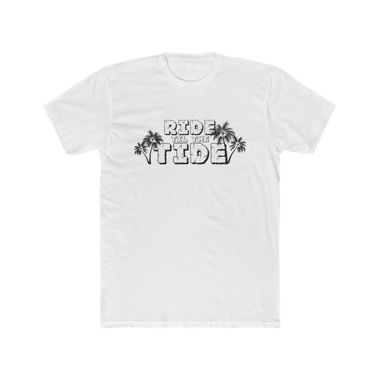 Ride Til the Tide Unisex Tee - Summer Vibes, Beachwear, Vacation Shirt, Ocean Lover Apparel, Casual Sand Tee - GritPalm Collective