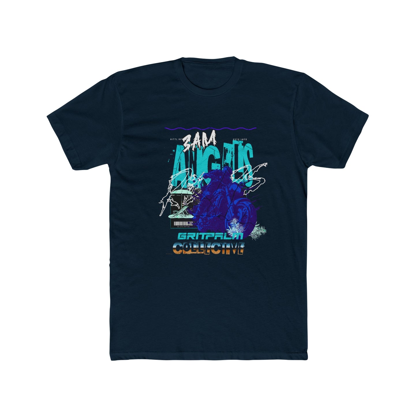 3AM Angels Graphic Tee, Unisex Cotton Crew Tee, Streetwear Fashion, Casual Summer Style, Gift for Art Lovers, Trendy Everyday Wear - GritPalm Collective