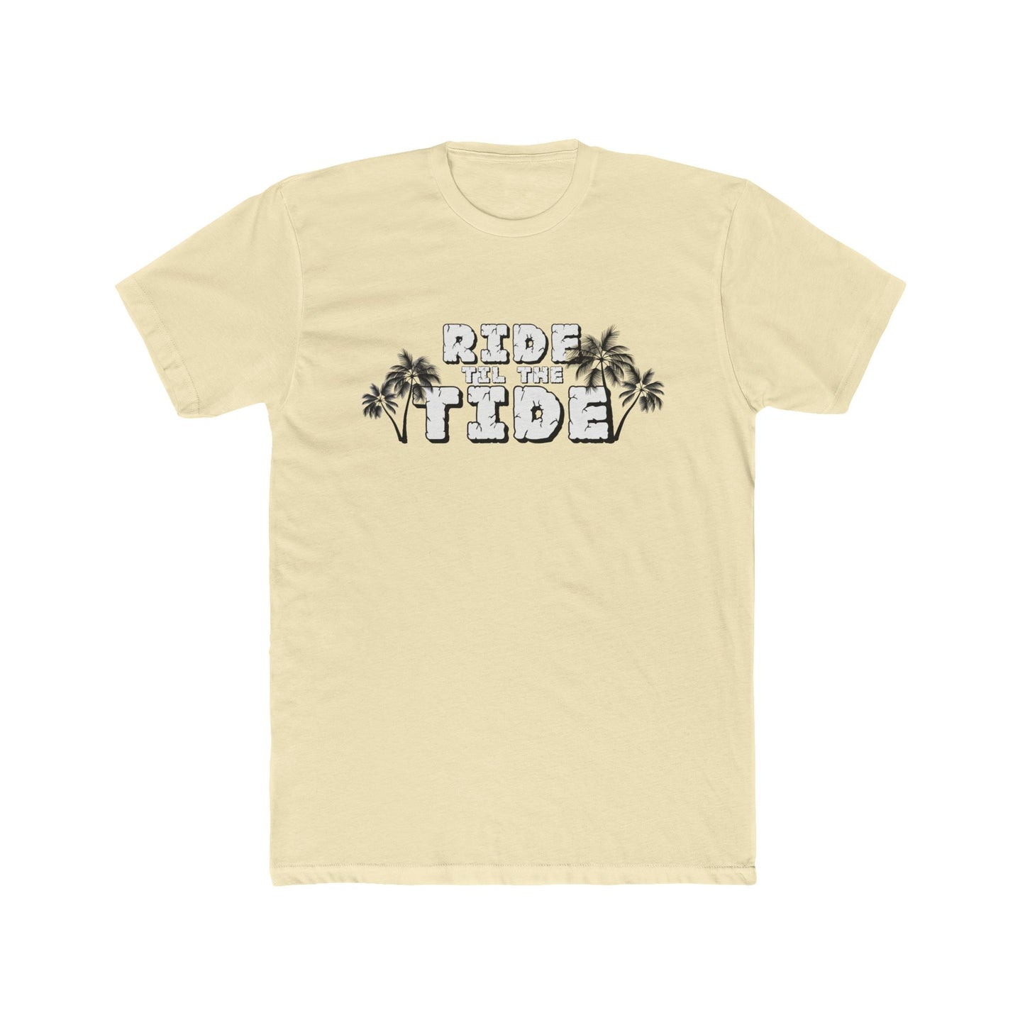Ride Til the Tide Unisex Tee - Summer Vibes, Beachwear, Vacation Shirt, Ocean Lover Apparel, Casual Sand Tee - GritPalm Collective