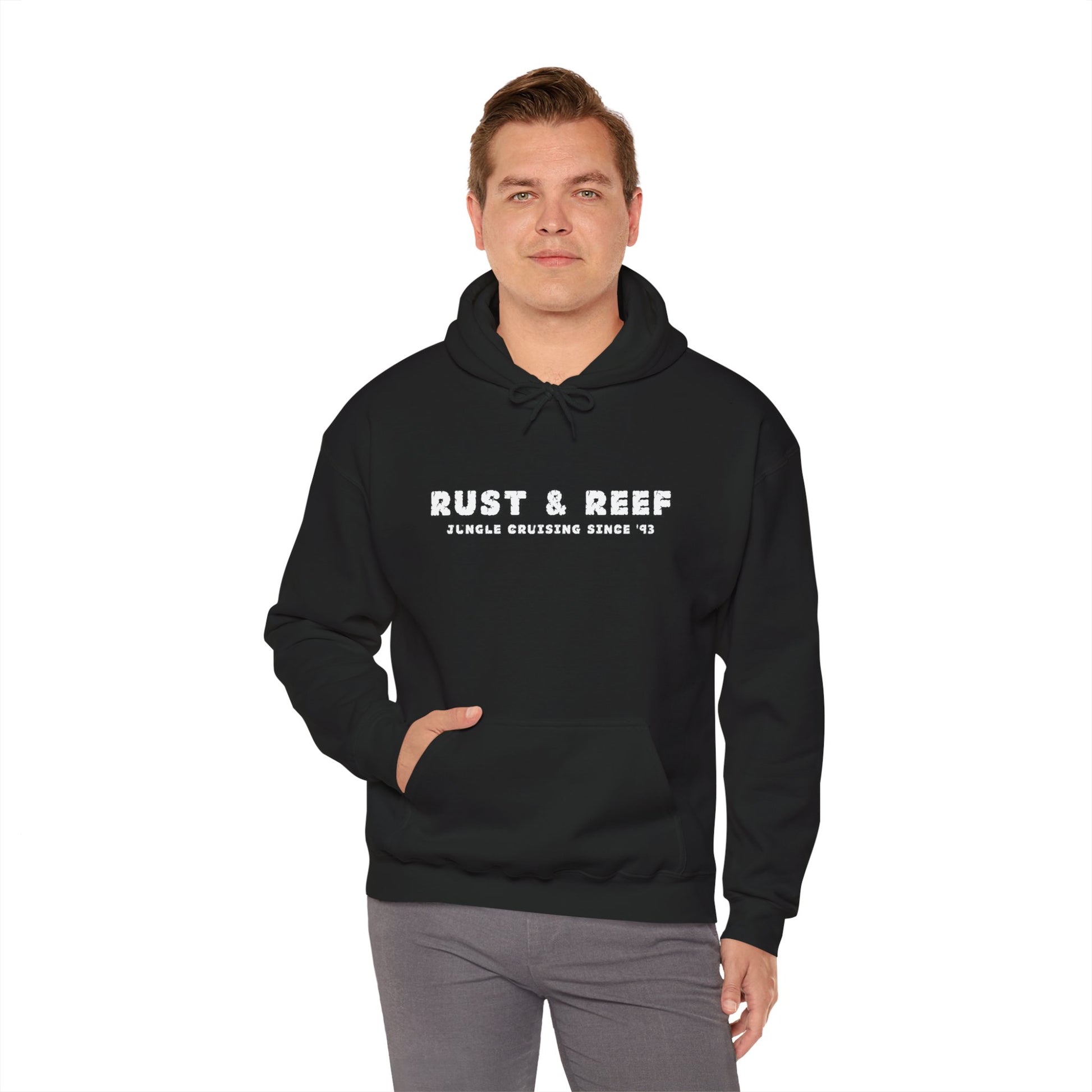Rust & Reef Unisex Heavy Blend Hoodie - Cozy Sweatshirt for Casual Outings, Beach Vibes, Perfect Gift for Birthdays, Summer, Friends - GritPalm Collective
