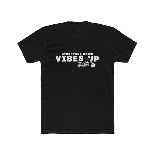 Vibes Up Unisex Cotton Crew Tee, Casual T-Shirt, Graphic Shirt for Everyday Wear, Gift for Friends, Summer Style, Unisex Shirt - GritPalm Collective