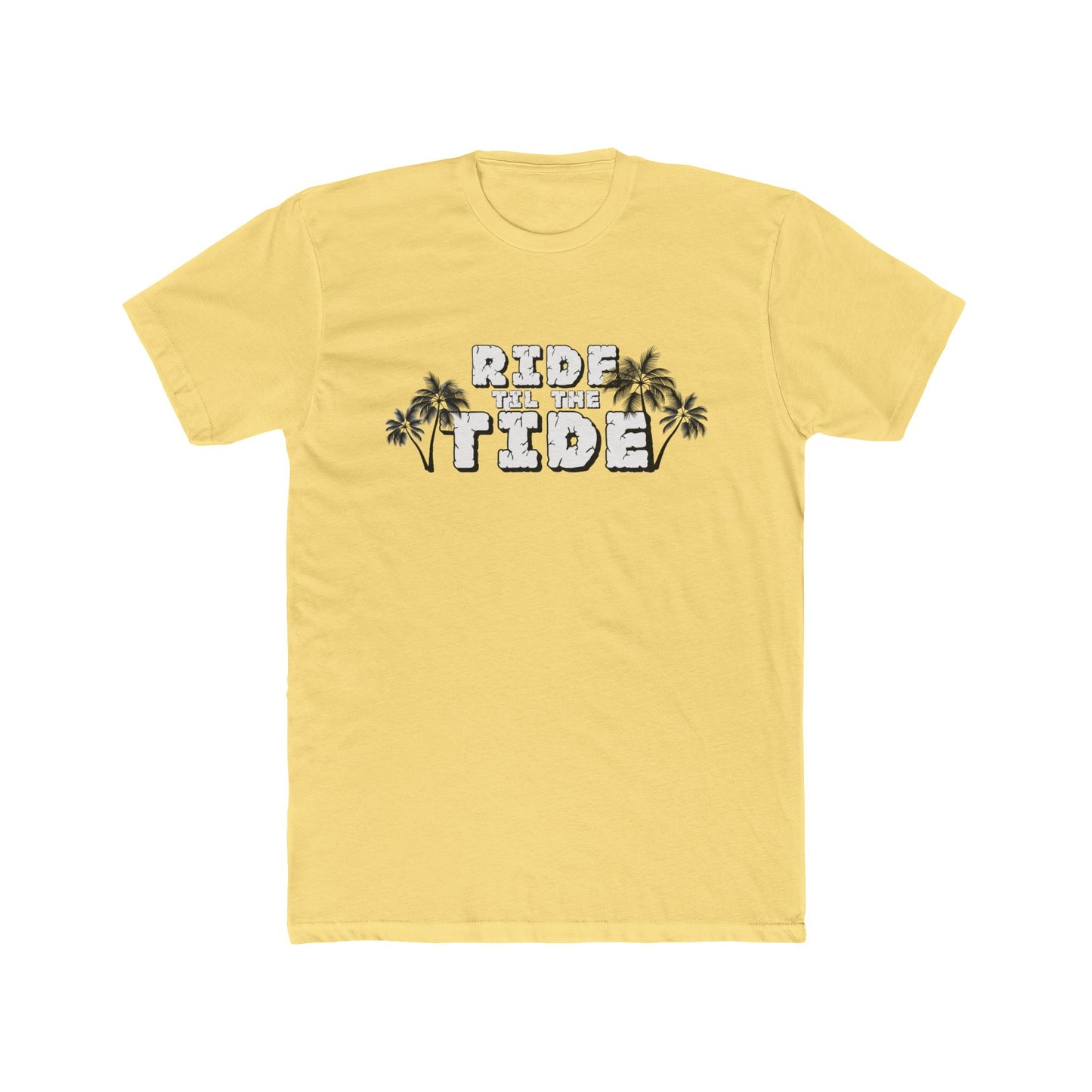 Ride Til the Tide Unisex Tee - Summer Vibes, Beachwear, Vacation Shirt, Ocean Lover Apparel, Casual Sand Tee - GritPalm Collective