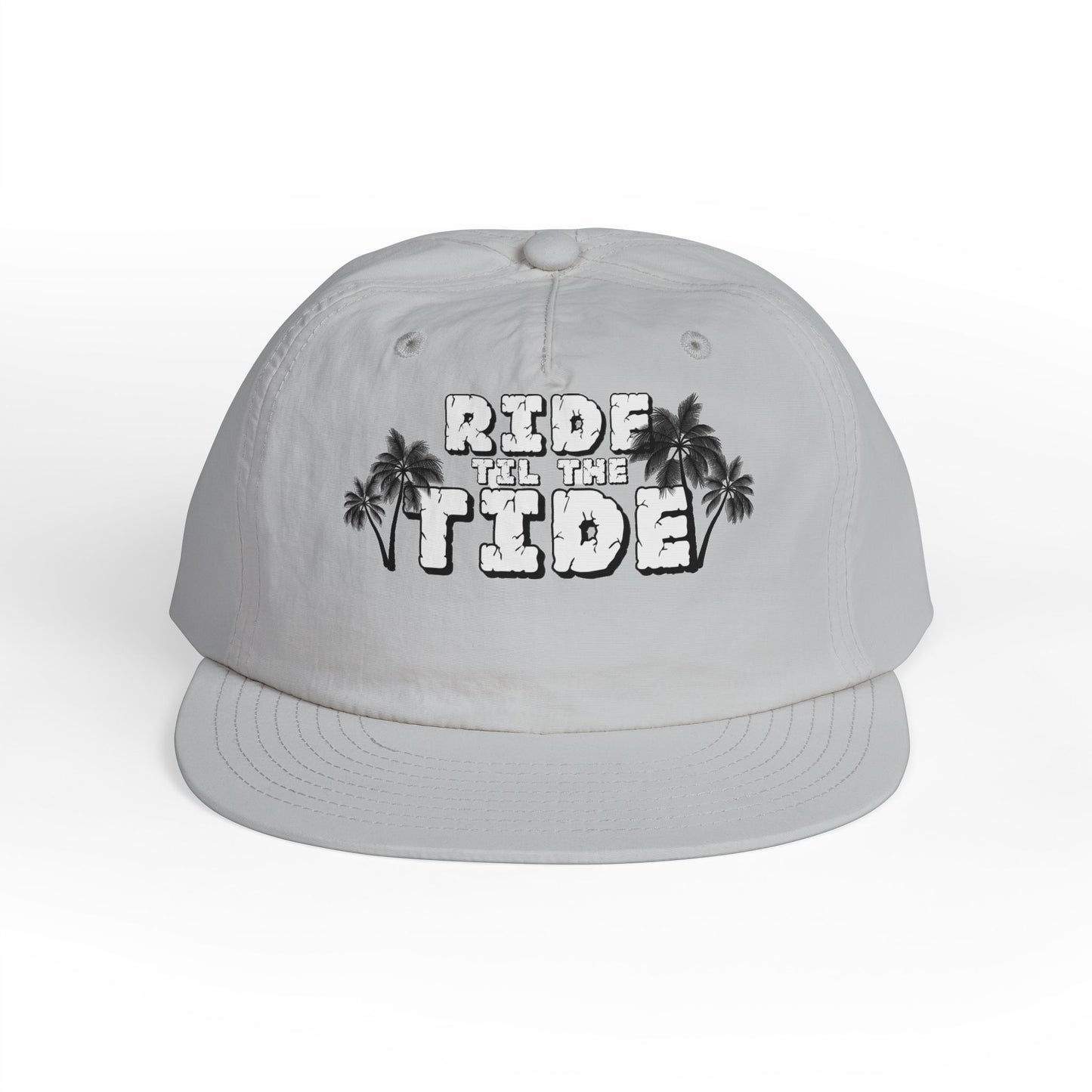 "Ride Till The Tide" Surf Cap for Beach Lovers, Summer Style, Water Sports, Casual Wear, Gift Idea - GritPalm Collective