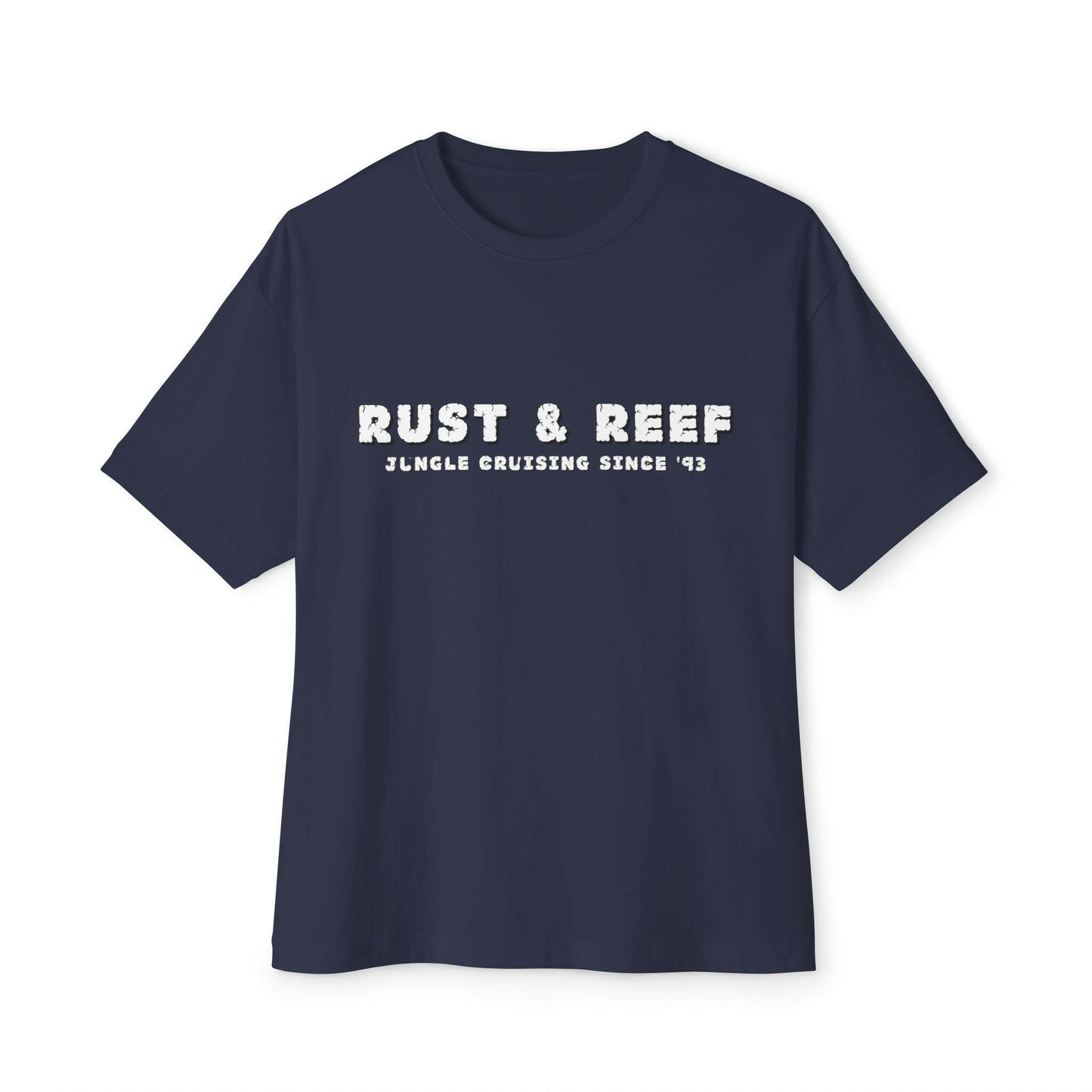 Rust & Reef Unisex Boxy Tee - Cozy Streetwear Top for Everyday Style, Casual Wear, Gift for Trendsetters, Perfect for Summer and Festivals - GritPalm Collective
