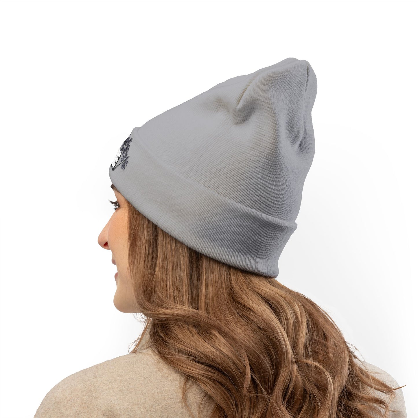 Ride the Tide Cozy Knit Beanie, Winter Accessory, Beach Vibes, Gift for Surfers, Casual Style - GritPalm Collective