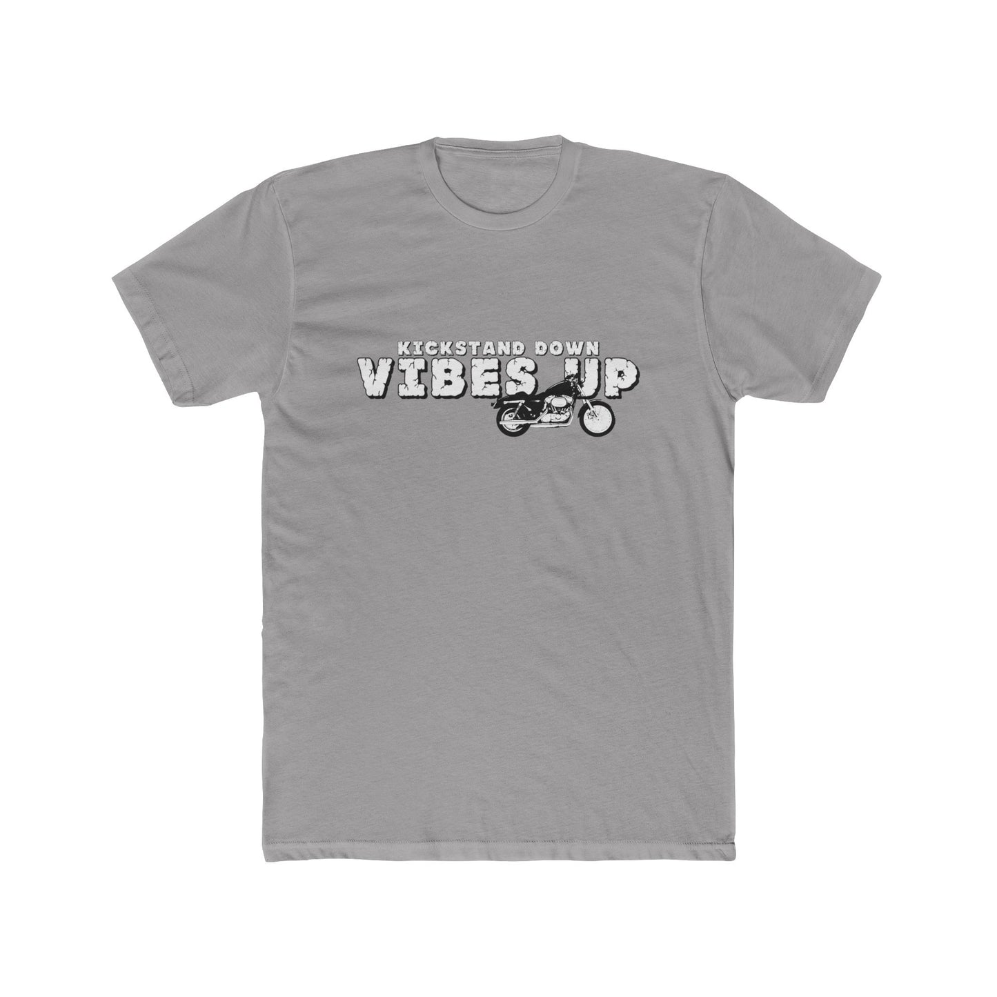 Vibes Up Unisex Cotton Crew Tee, Casual T-Shirt, Graphic Shirt for Everyday Wear, Gift for Friends, Summer Style, Unisex Shirt - GritPalm Collective