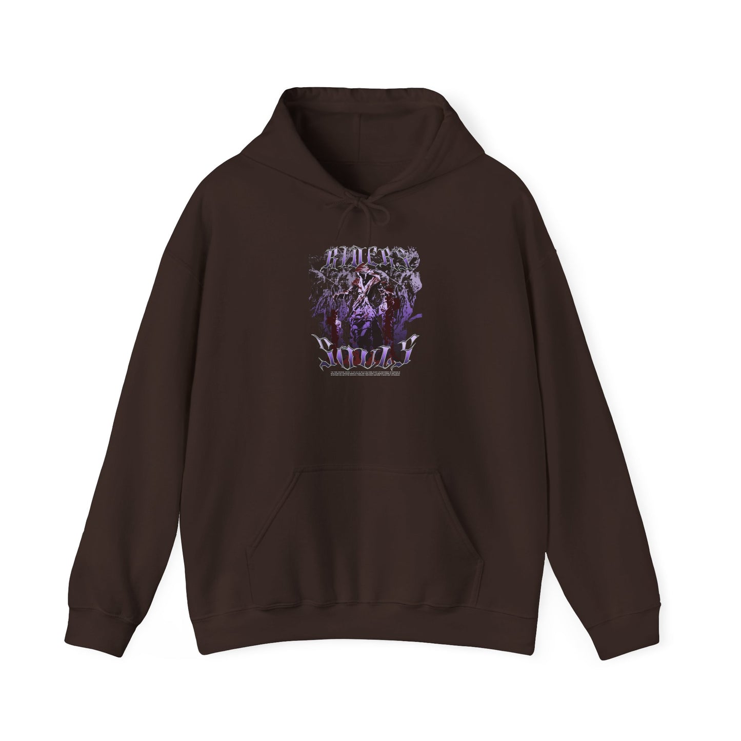 Riders Souls Hoodie, Unisex Hooded Sweatshirt, Cozy Warm Pullover, Grunge Casual Style, Perfect for Halloween - GritPalm Collective