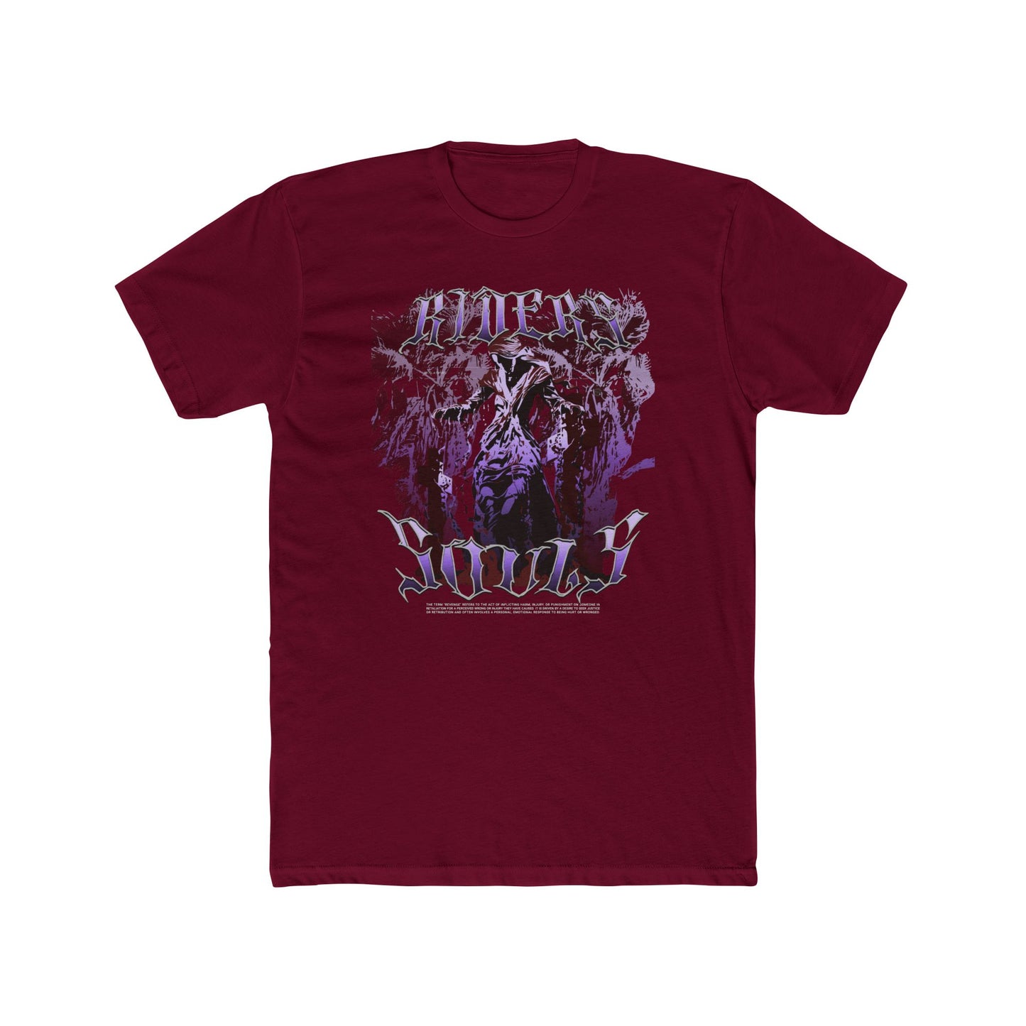 Riders Souls Unisex Cotton Crew Shirt, Edgy Fashion, Streetwear, Alternative Style, Unique Gift - GritPalm Collective