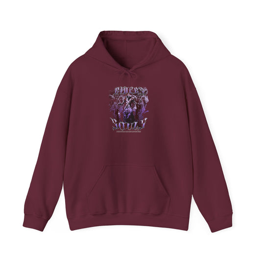 Riders Souls Hoodie, Unisex Hooded Sweatshirt, Cozy Warm Pullover, Grunge Casual Style, Perfect for Halloween - GritPalm Collective